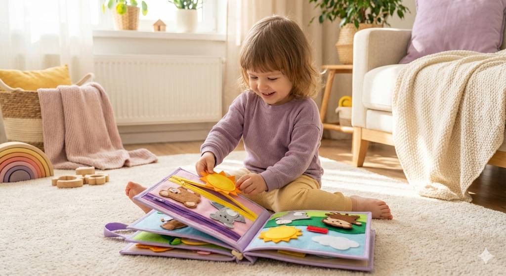 Niño jugando con Cuentopía